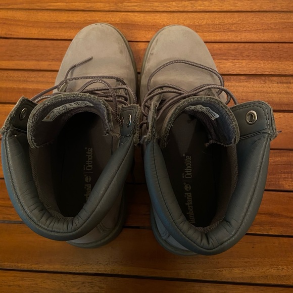 Timberland Gray Boots - Picture 8 of 12